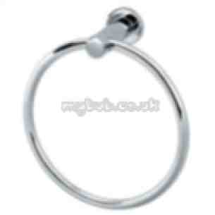 Triton Metlex Bathroom Accessories -  Triton Thames Ath002cp Towel Ring Cp