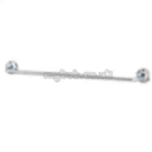 Triton Metlex Bathroom Accessories -  Triton Carlton R361 3 Ft Rail Cp