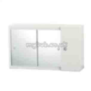Triton Metlex Bathroom Accessories -  Buckingham 2215 Double Sliding Door
