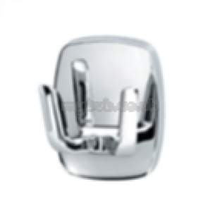 Triton Metlex Bathroom Accessories -  Majestic 071c Double Robe Hook Cp