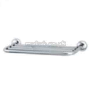 Triton Metlex Bathroom Accessories -  Majestic Amjv1751 Towel Rack Chrome