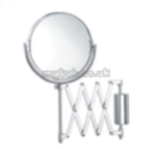 Triton Metlex Bathroom Accessories -  Majestic 187c Extending Shave Mirror Cp