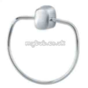 Triton Metlex Bathroom Accessories -  Triton Majestic 070c Towel Ring Cp