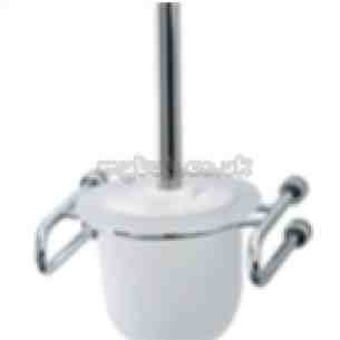 Triton Metlex Bathroom Accessories -  Mercury 9010s Toilet Brush And Holder Cp