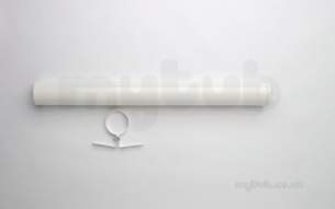 Intergas Accessories -  Intergas 1000mm Flue Ext 60/100mm