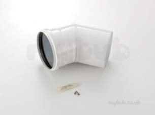 Worcester Oil Boilers -  G/star Oilfit 130mm 45 Deg Bend Assembly