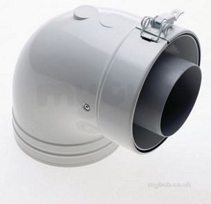 Boulter Buderus Gas Boilers -  Buderus Gb162 87-90 Deg Flue Bend