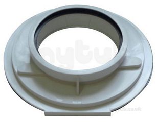 Worcester Domestic Gas Boilers -  7716191164 White Flue Connector Vertical 60-100