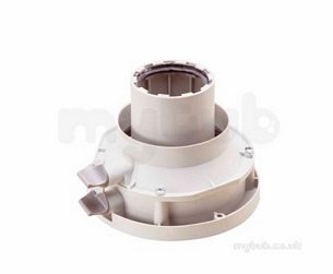 Worcester Domestic Gas Boilers -  7719002432 White Greenstar He Ii Vertical Flue Adaptor