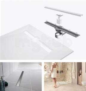 Impey Wetrooms Systems -  Impey Aqua Dec Linear 1200 X 900 And Lf13