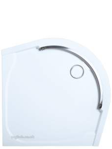 Kohler Daryl Indigo Shower Trays -  Kohler Daryl 900 L/level Indigo Quad Tray Wht