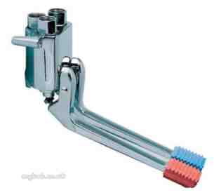 Intatec Commercial Products -  Inta Foot Operated Wall Mounted Mixing Valve Cp