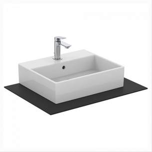Armitage Shanks Commercial Sanitaryware -  Ideal Standard I Life B Quadra 50cm Rectangular Vessel Washbasin T573701
