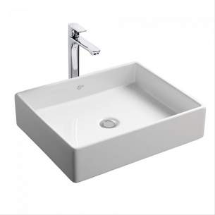 Ideal Jasper Morrison Strada Soft Mood Furniture -  Strada 50cm Rectangular Vessel Washbasin K077601