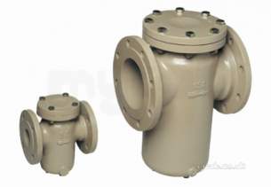 Itron Water Meters -  50mm Itron Pn16 Basket Strainer Fit50