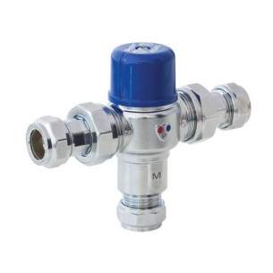 Pegler Thermostatic Mixing Valves -  Pegler 22mm Peg402 Mix Valve Tmv3/2 5a1402