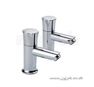 Mira Brassware -  Mira Discovery Bath Pillar Taps Cp