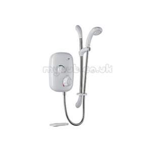 Mira Showers -  Mira Event Xs Manual Power Shower Wh/cp