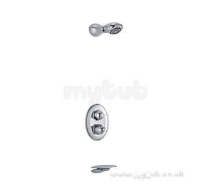 Mira Showers -  Mira Fino B Bir Thermo Shower Mixer And Kit Cp