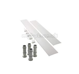 Mira Flight Shower Trays -  Mira Flight Low Riser Kit 1200 Rect Wh