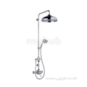 Mira Showers -  Mira Montpellier 437.30 12 Inch Mixer Shower Cp