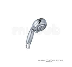 Mira Showroom Products -  Mira Magna Power Handset Satin/chrome