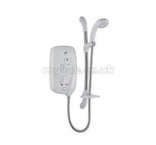 Mira Electric Showers -  Mira Sport Electric Shower 9.8 Kw Chrome Plated