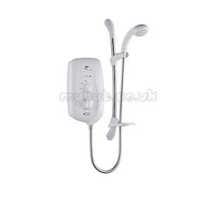 Mira Showers -  Mira Sport Thermostatic Shower 9.0 Kw White Chrome