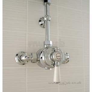 Mira Showers -  Mira Montpellier 437.22 6 Inch Mixer Shower Cp