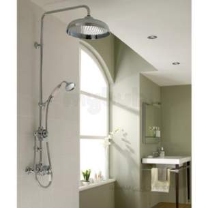 Mira Showers -  Mira Montpellier 437.30 12 Inch Mixer Shower Cp