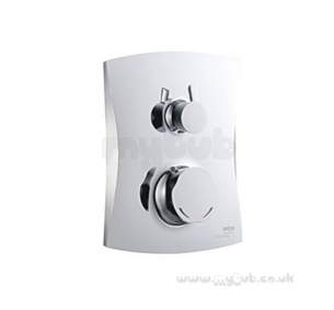 Mira Showers -  Mira Discovery Dual B Valve Only Chrome