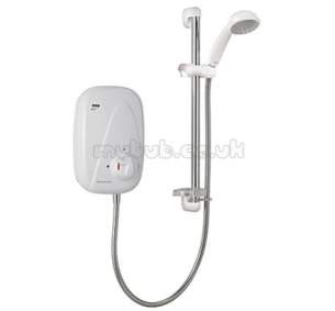Mira Play And Vie Electric Showers -  Mira Vigour Thermostatic Power Swr Wh/cp