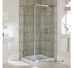 Mira Flight Sfe Enclosures -  Mira Flight Sfe 900mm Pivot Door Cl/sl