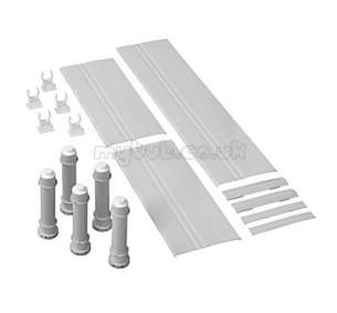 Mira Flight Shower Trays -  Mira Flight 900 Pent Riser Conv Kit Wh