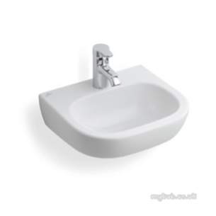 Ideal Standard Jasper Morrison -  Ideal Standard Jasper Morrison One Tap Hole H/r Basin 400 X 350mm White E618001