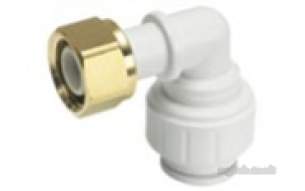 John Guest Speedfit Pipe and Fittings -  Jg Grey15x1/2 Inch Bent Tap Con Pembtc1514-dg