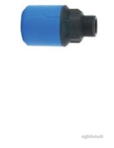 John Guest Speedfit Underground Fittings -  Speedfit 20mm X 1/2 Inch Male Adaptor Jg101b