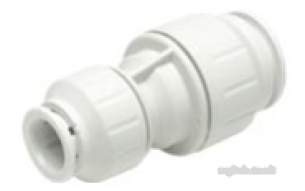 John Guest Speedfit Pipe and Fittings -  Jg Grey 15x10 Red Str Coup Pem201510dg