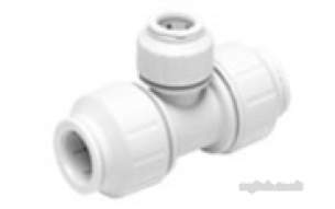 John Guest Speedfit Pipe and Fittings -  Jg Grey 22x22x10 Red Tee Pem302210adg