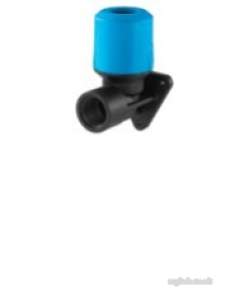 John Guest Speedfit Underground Fittings -  Speedfit 25mm X 1/2 Bsp Wall Plate Elbow