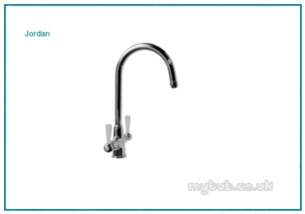 Astracast Brassware -  Jordan Tp0414 Qt Monobloc B/steel
