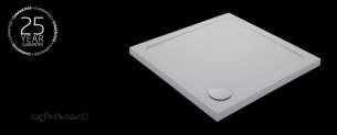 Jt Fusion Trays -  Jt40 Fusion 760 X 760mm Shower Tray Wh