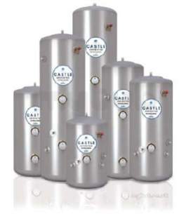 Castle Stainless Unvented Cylinders -  Castle Direct Unvented Lud120 Cylinder