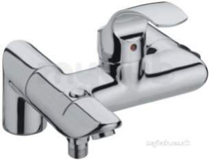 Kohler Brassware -  Kohler 19519w-cp Salute Two Tap Holes Sl D/m Bsm