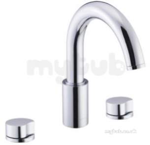 Kohler Brassware -  Kohler 19701w-cp Salute 3th Bath Filler
