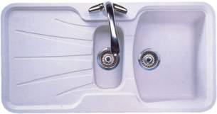 Astracast Sinks And Accessories -  Astracast Rok Korona 1.5b Sink O.white