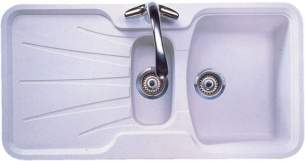 Astracast Sinks And Accessories -  Rok Metallic Korona 1.5b Sink V.black