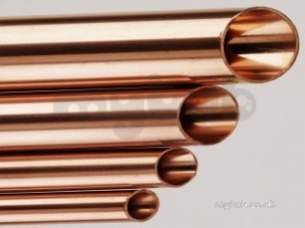 Copper Tube Table Z kuterlite and Chrome -  Kuterlon 22mm Copper Tube 6m Per Metre