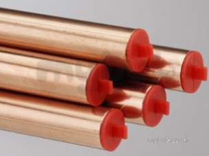 Copper Tube Table Z kuterlite and Chrome -  Kuterlon 108mm Degreased Copper Tube P M