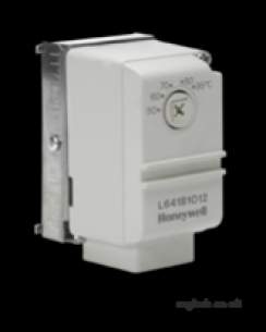 Honeywell Domestic Controls and Programmers -  Honeywell L641b 1004 Pipe Stat 10-40c